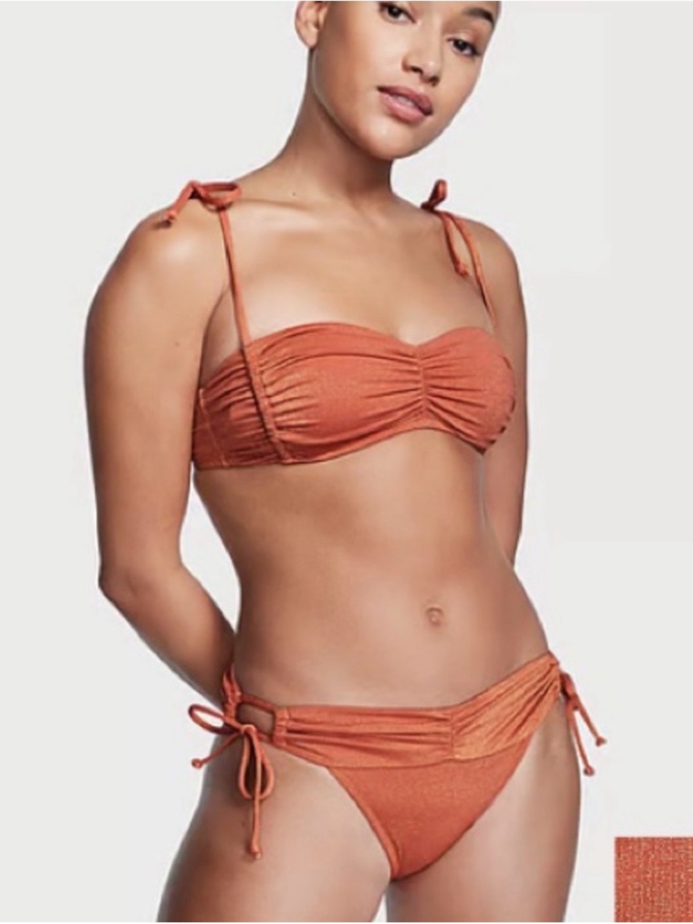 Victoria’s Secret  Tie-Shoulder Bikini Set